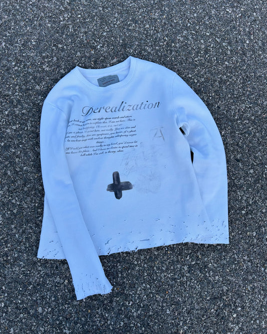 “Derealization” Waffle Knit